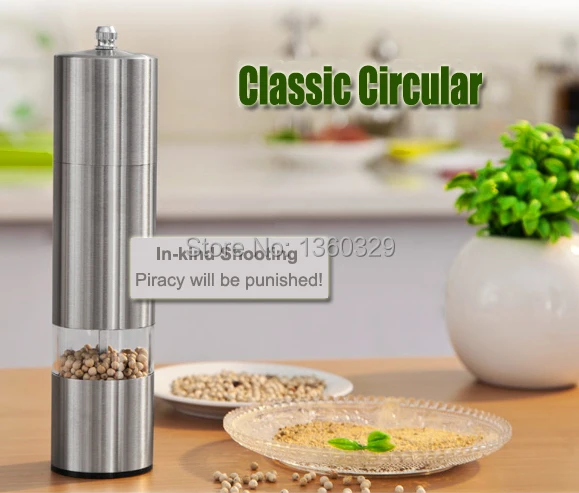 Cooking Tools Large-Sized Salt Pepper Grinder Spice Shaker Condimentos Temperos Galheteiro Cruet Kitchen Accessory Churrasco