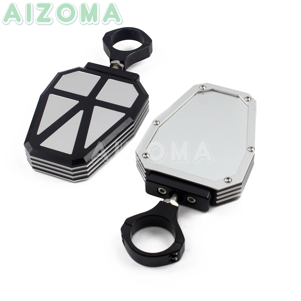 

Motorcycle UTV Side Rear View Mirrors 1.75" Roll Bar Clamp Rearview Mirror for Yamaha Rhino 2002-2019 Polaris Ranger RZR HPX XUV