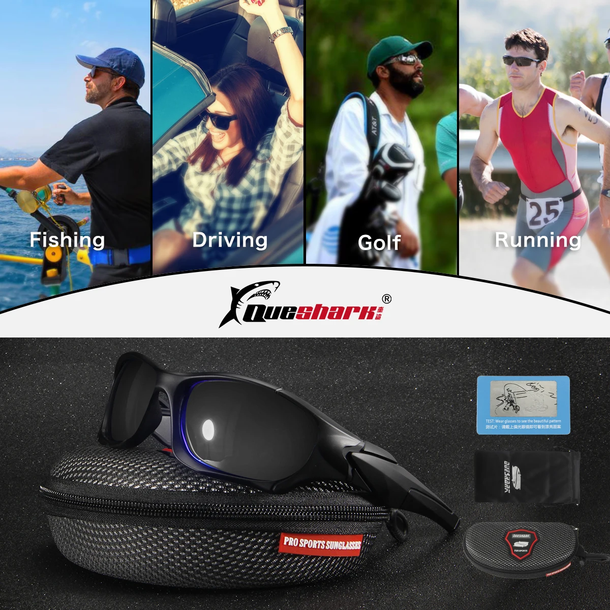 Polarized Fishing Sunglasses Cycling Climbing Hiking Eyewear For Men Women