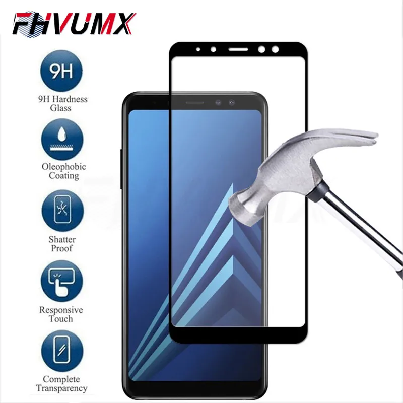 Закаленное стекло 9 H для Samsung Galaxy A3 A5 A7 2017 2016 A6 A8 Plus 2018 Защитная пленка экрана