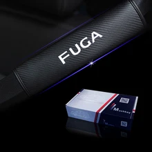 Для Nissan Fuga Авто светоотражающий ремень безопасности Защита плеча автомобиля-Стайлинг Накладка на ремень безопасности ремни безопасности