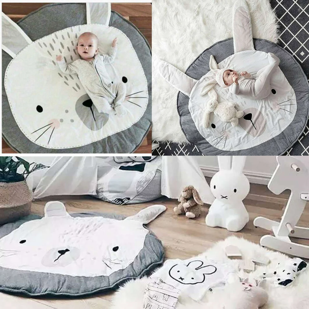 

Cartoon Animal Baby Play Mat Pad Kids Crawling Climbing Carpet Floor Rug Rabbit Baby Bedding Sleeping Blanket Game Play Pads