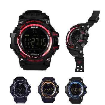 

Sport Smart Watch Men Women 12 Months Standby Bluetooth 4 Smartwatch Waterproof Alarm Clock Stopwatch Pedometer For Android Ios