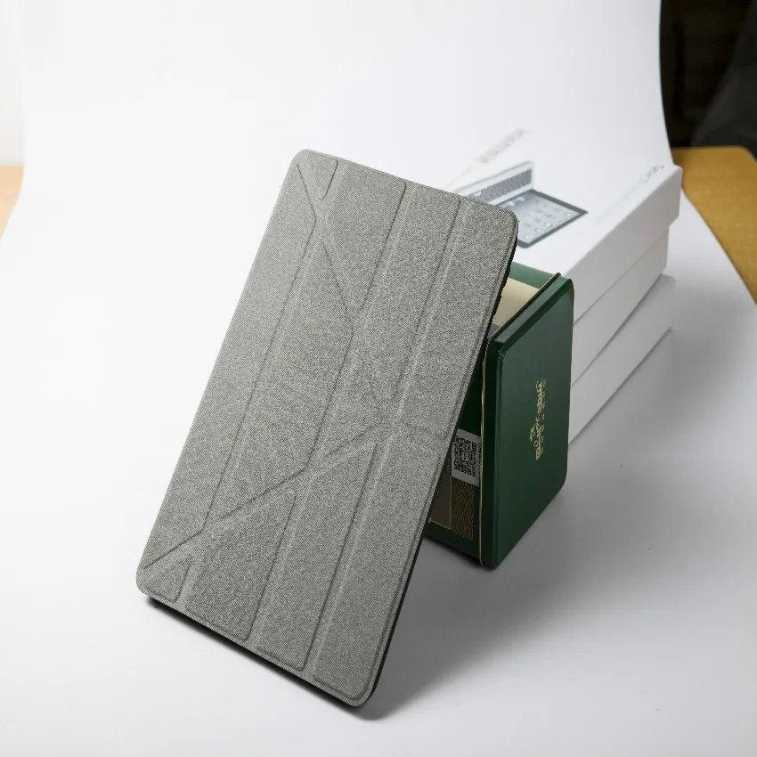 Чехол для iPad 9,7 Smart Cover для iPad Air 2 1 Чехол для iPad Pro 9,7, для Apple iPad 9,7 дюймов Чехол с карандашом - Цвет: Серый