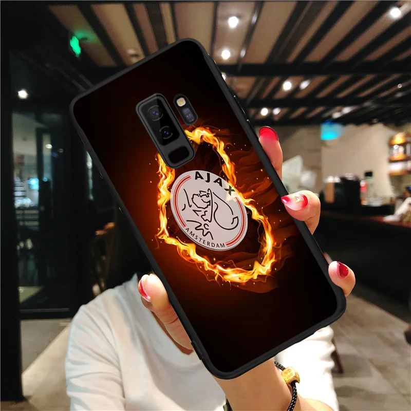 Yinuoda чехол для телефона Ajax samsung Galaxy S10 S9 8 Plus S6 S7 Edge силиконовый Team Черный Мягкий