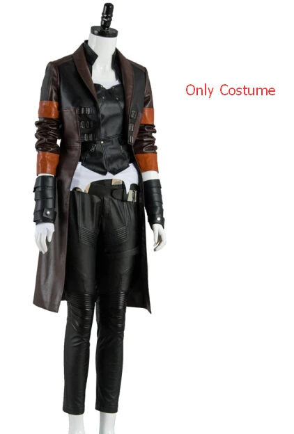 Новинка года Gamora костюм стражи галактики 2 Косплей гамора Tokyo Ghoul» костюмы на Хэллоуин, способный преодолевать Броды для взрослых Для женщин индивидуальный заказ - Цвет: Costume Only