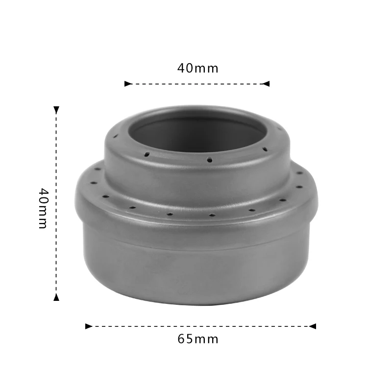Rover Camel портативная походная титановая мини-печь для пикника с жидким спиртом WST013
