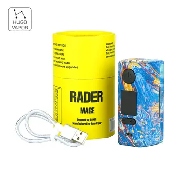 

2018 New Original 218W Hugo Vapor Rader Mage TC Box MOD with Nylon Fibre Frame & 0.96-inch OLED Display NO 18650 Battery Mod