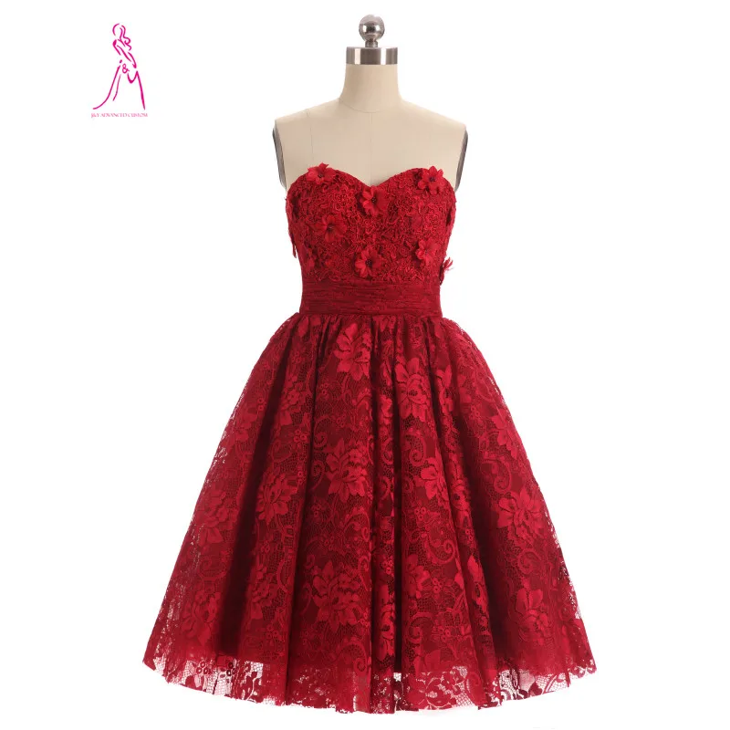 Maroon Cocktail Dress