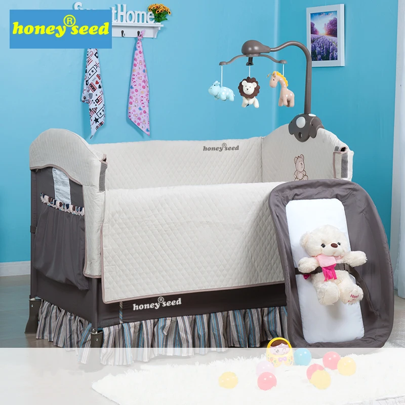 Honeyseed fashion multifunctional baby bed portable game bed bb child bed folding baby bed belt wheel цена Honeyseed fashion multifunctional baby bed portable game bed bb child bed folding baby bed belt wheel цены онлайн