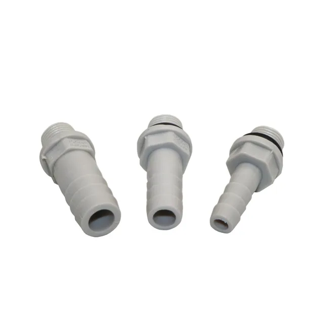1/8 ", 1/4" Szál 6/8/10/12 Mm-Es Tömlő Egyenes Csatlakozó Műanyag Acélból Készült Légszivattyú Ízületi Cső Adapter - Image 3