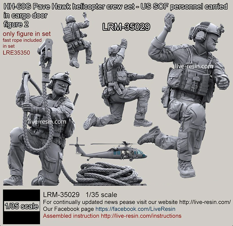 Tripulação e Arma Conjunto sem Pintura e sem Montagem Resina Modelo Kit Soldados Helicóptero um Frete Grátis 1 - 35 24 Cheap Kits de modelo de construção