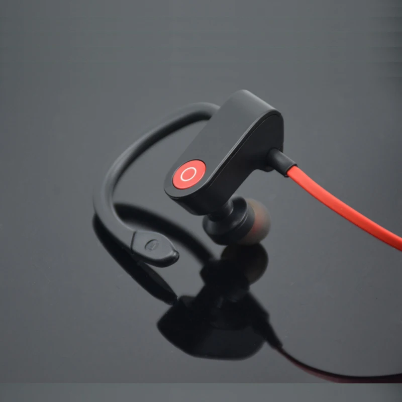 M J Clear Bluetooth 4 1 Wireless Headset Ear Hook Sport Running Jogging Binaural Headphone With Microphone For Apple Samsung