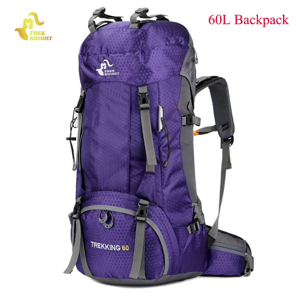 FreeKnight, Модный многоцелевой рюкзак большой емкости, дорожная водонепроницаемая сумка, мужская повседневная сумка, 15 дюймов, рюкзак для ноутбука - Цвет: Темно-серый