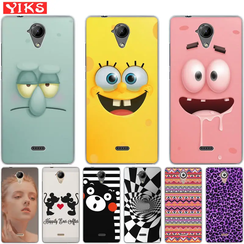 

For Wiko Lenny 3 Case Luxury Support Plaid Mickey Minnie Cat Pattern Soft Case for Wiko U Feel Lite silicone case cover Coque