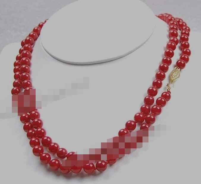 

0983 Red Coral Necklace