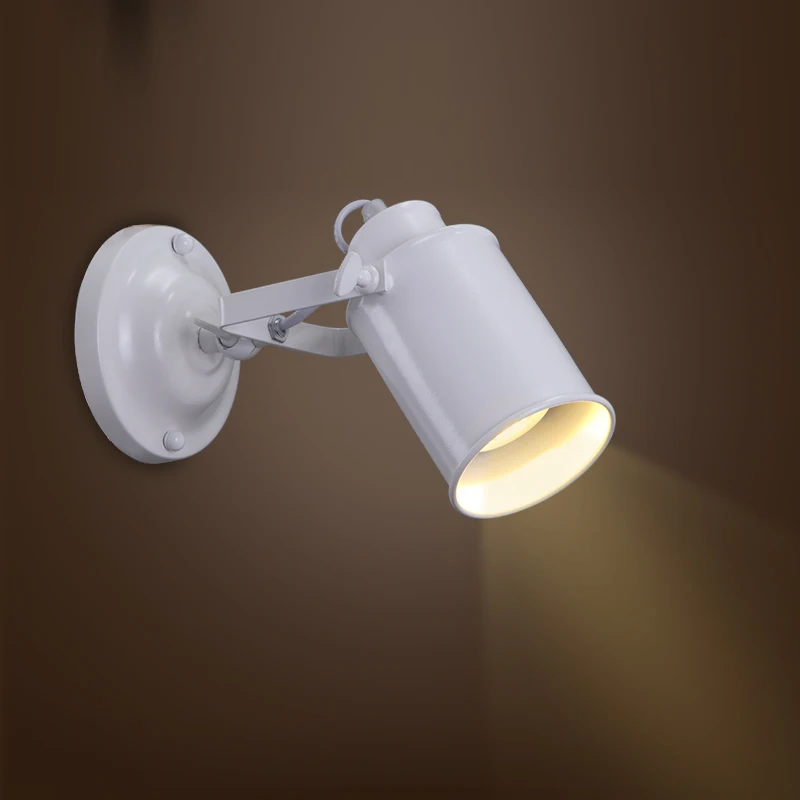 Ajustável de Metal Industrial do Vintage Lâmpada de Parede de Estilo País para Loft E27 Wall Light Sconce da Retro Bar Cafe Início Corredor 7 e27 wall light