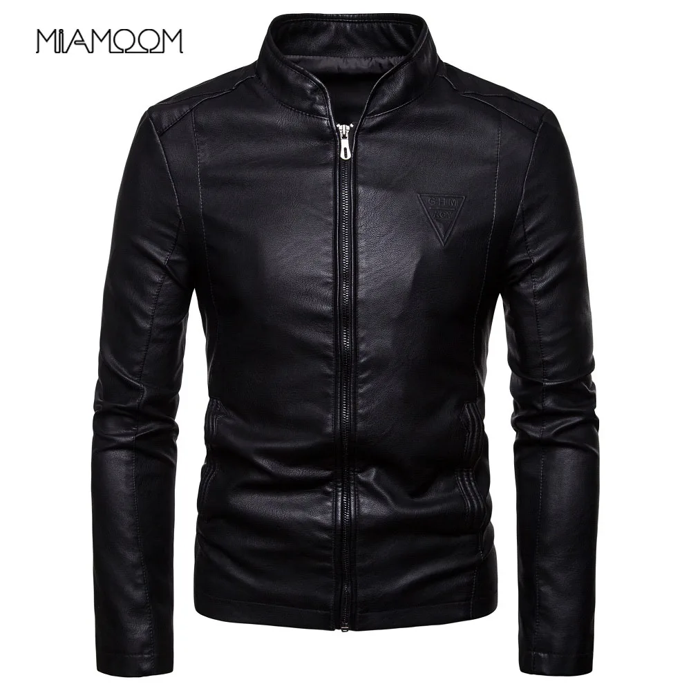 Men Leather Jackets Autumn New Men's 
