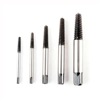 

5Pcs 3mm-18mm Steel Screw Extractor Set Bolt Stud Remover Tool Drill Bit Kit With Case Baggage