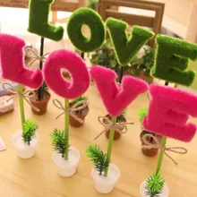 20 шт.! Творческий офисная техника канцелярские подарок шариковая ручка/Любовь/творческий цветочный горшок шариковая ручка