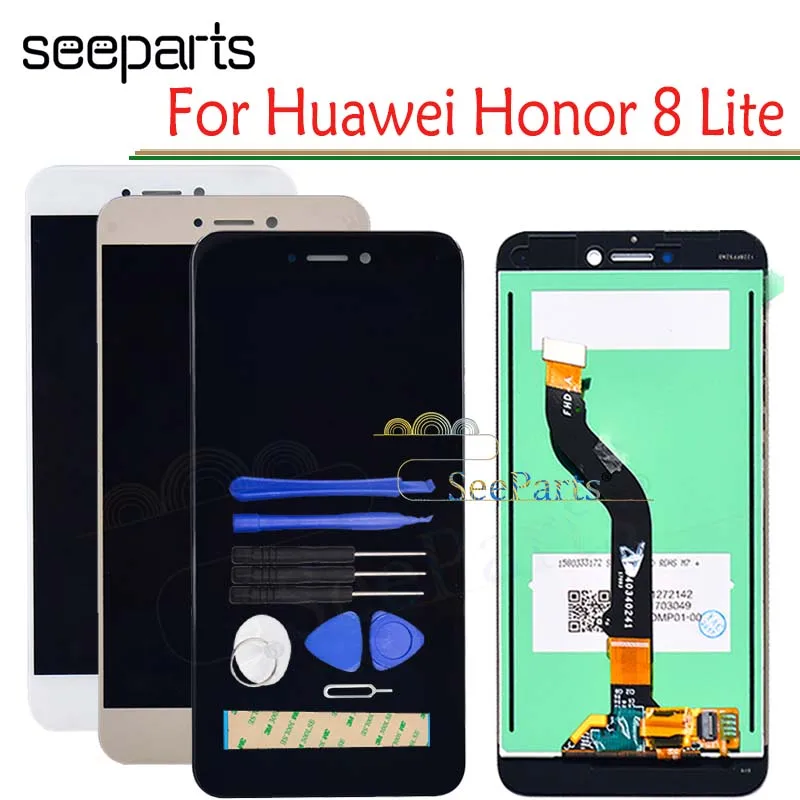 ЖК-дисплей для Huawei Honor 8 Lite с сенсорным экраном 100% протестирован | Мобильные