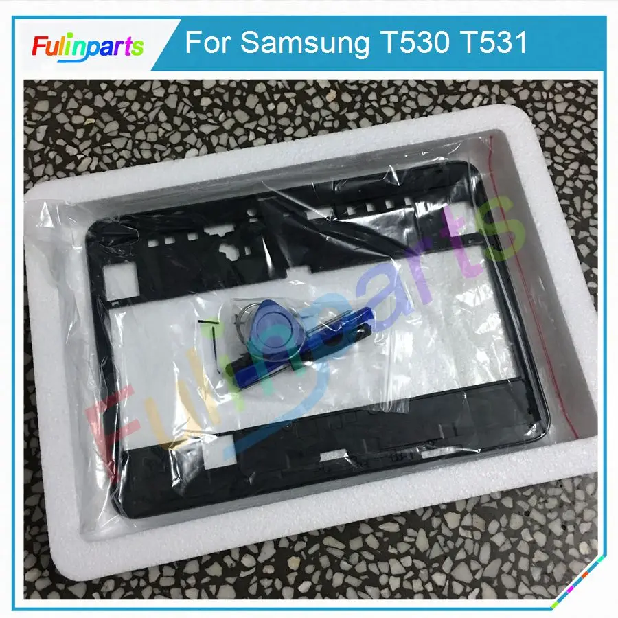 

For Samsung Galaxy Tab4 T530 T531 T535 LCD Front Holder A Cover Middle Plate Frame Bezel Replacement Parts With Tools