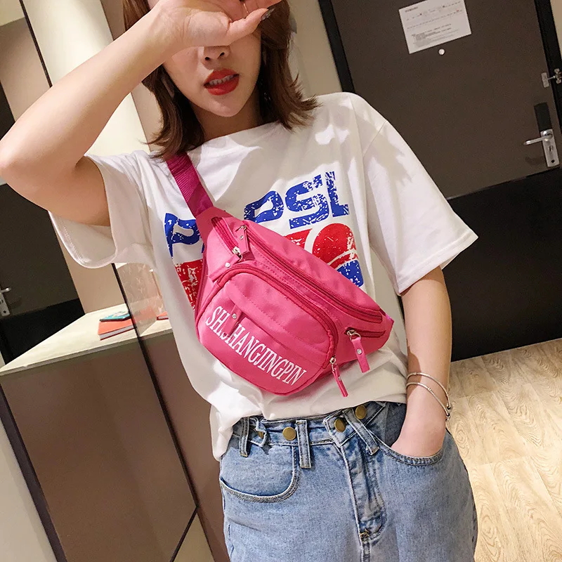 للماء crossbody حقيبة النايلون الخصر حقيبة المرأة في الهواء الطلق الأزياء حقيبة الترفيه للجنسين حزمة مراوح السيدات الخصر حزمة البطن أكياس محفظة