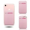Elastic Stretch Lycra Cell Phone Wallet Case With Adhesive Sticker ID Credit Card Holder Case For Universal Mobile Phone Pocket ► Photo 2/6