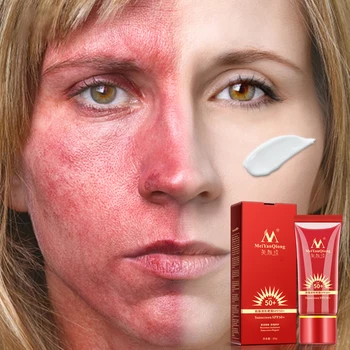 

Sunscreen BB Cream SPF50 Moisturizing Sunblock Skin Protective Makeup Face Care Foundation Concealer Whitening Compact