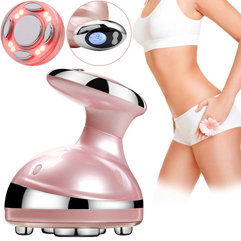 

Ultrasonic Body Slimming Massager Cavitation Vibration Radio Frequency EMS Slimming Tools Fat Burner Weight Loss Beauty Machine