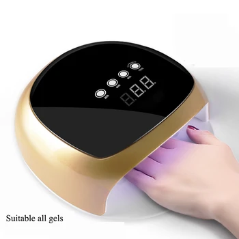 

SUN5 Plus 52W UV Lamp Display Timer LED Nail Lamp for All Gels Nail Dryer Lamp Machine 30s/60s/90s/120s