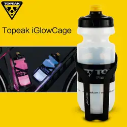 TOPEAK держатель бутылки для воды iGlow велосипедный держатель для бутылки для воды для шоссейного велосипеда MTB ночной Велоспорт высокая
