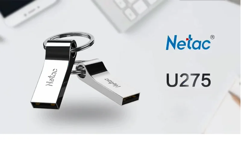 USB флеш-накопитель Netac U275 32 Гб 64 ГБ USB 2,0 компактный флеш-накопитель металлический брелок 16 ГБ флеш-накопитель карта памяти Micro USB