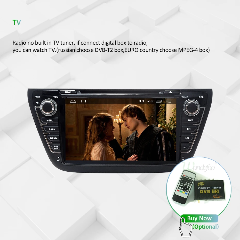 Cheap Android 9.0 4G 64G DSP IPS AV Output CAR DVD PLAYER For SUZUKI SX4 S-CROSS S CROSS 2014-2017 GPS navigation radio stereo 28