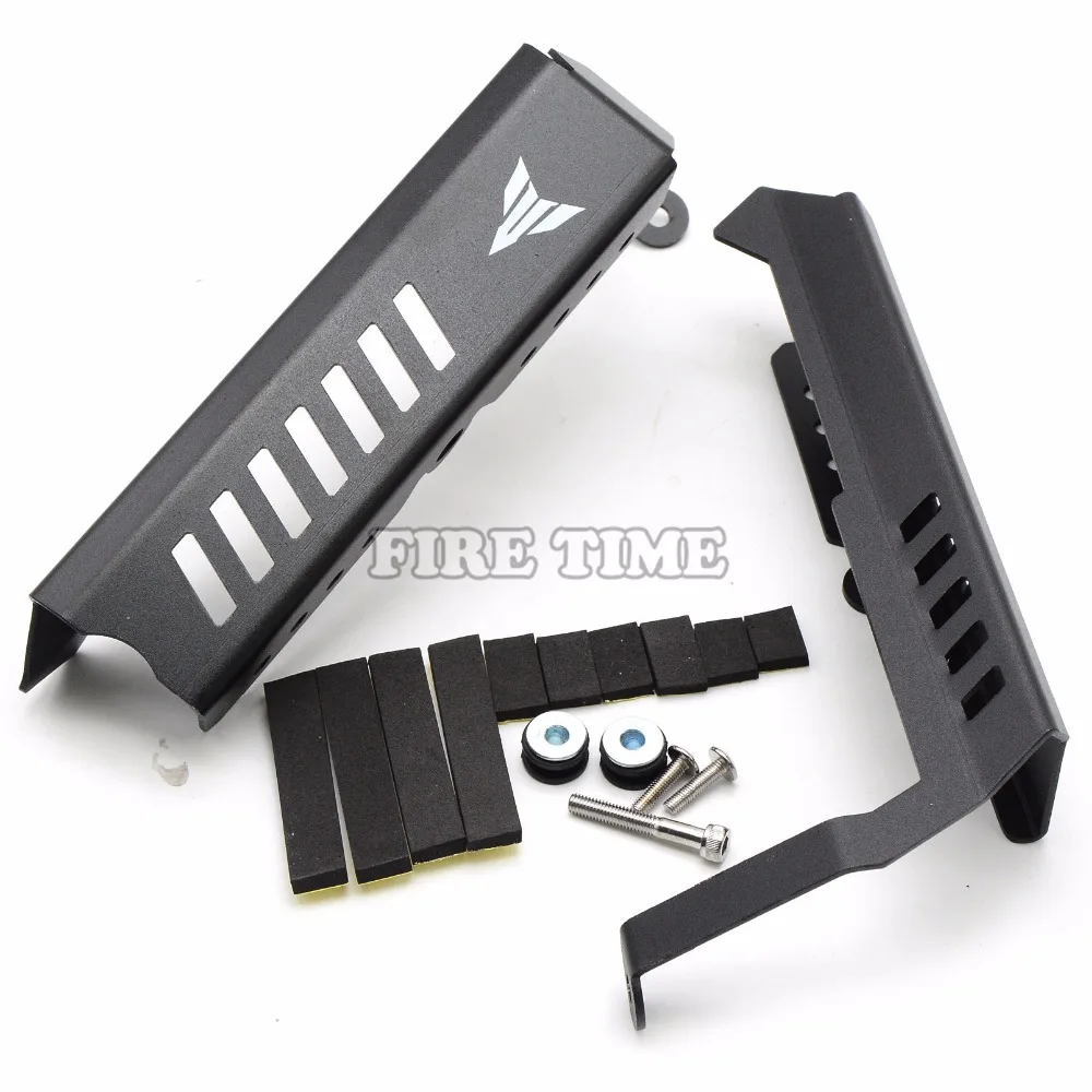 black thickness Motorcycle Radiator Side Protector Guard Cover For 2014 2015 2016 Yamaha MT-09 tracer FJ-09 FZ-09 mt09 MT FZ 09