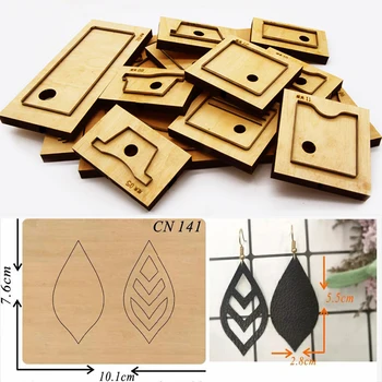 

herramientas para cuero leather craft template fabric cutter leaf ear ring knife mould cutter hand machine punch tool