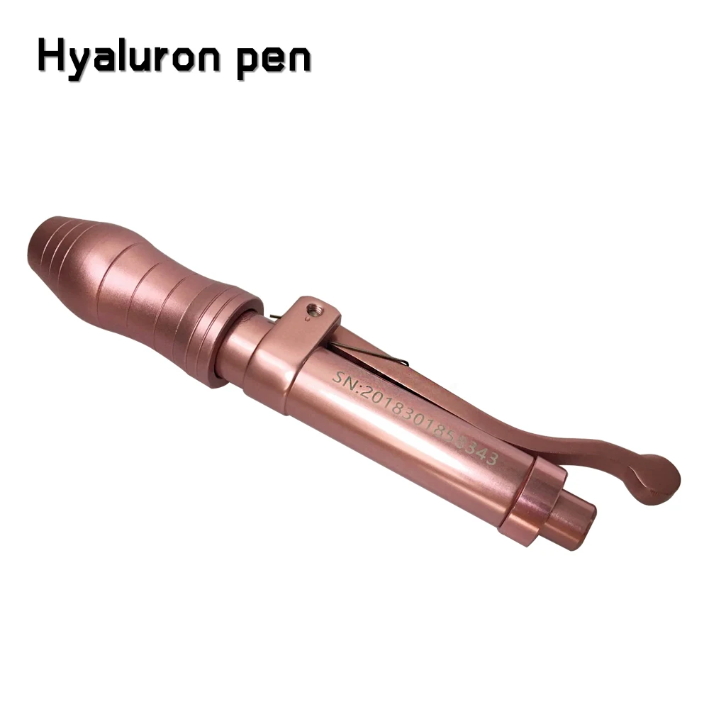  3ml Pink Hyaluron Pen Facial Care Tools Adjustable High Pressure Hyaluronic Atomization Pen Anti Wr