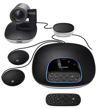 

Logitech CC3500E Group Video Conferencing Bundle with Expansion Mics, HD 1080p Camera, Speakerphone