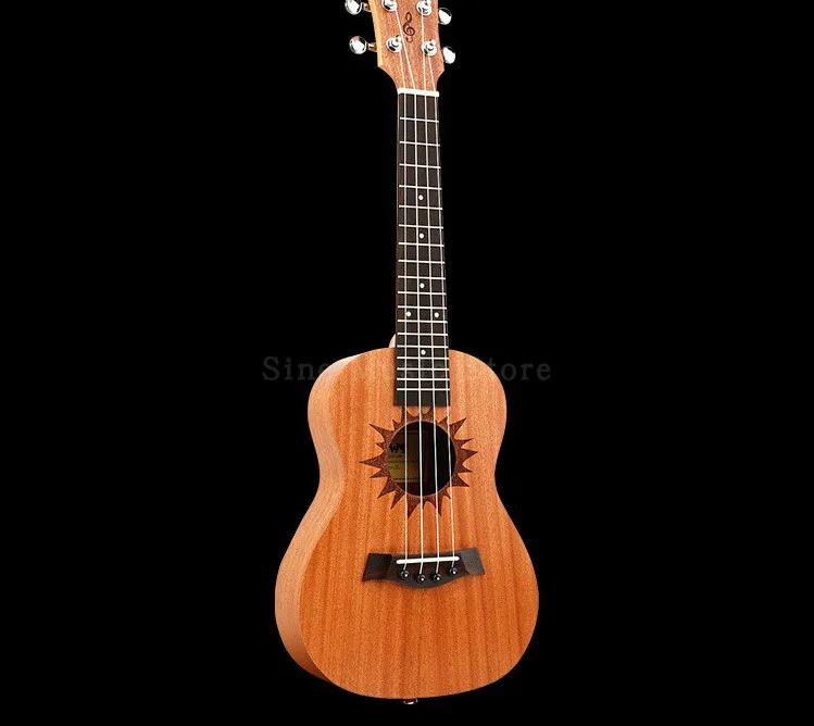 

18 Frets 23" Hawaii Guitar Concert Acoustic Guitar Concert Ukulele 4 strings Rosewood Fingerboard Mahogany Top Back Side