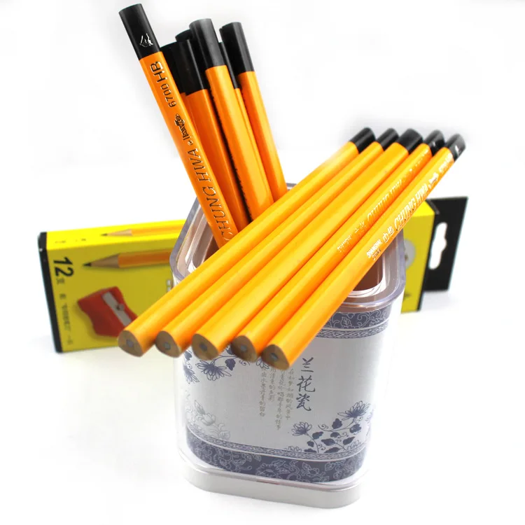 12 шт., CHUNG HWA 6700, грубая треугольная карандаша, детский большой треугольный карандаш
