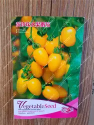 Правда китайский Cherry томатов мини желтый овощи фрукты дерево бонсай растений дома и сада 100% настоящая фабрика посылка