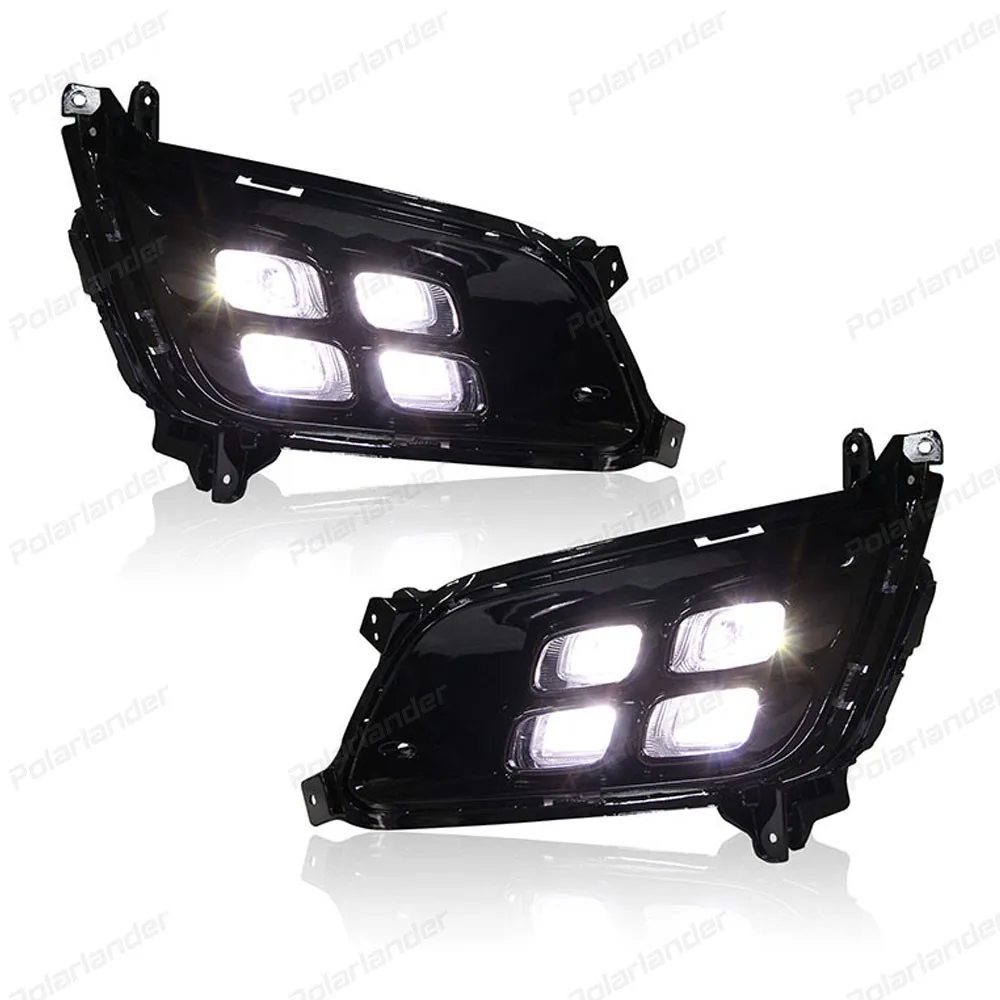  Daytime Running Light Turn Signal 3-Color DRL LED Fog Lamp for KIA Rio K2 2016-2017 New arrives aut