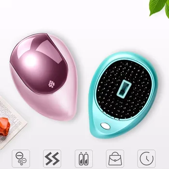 

Electric Vibration Anti Hair Loss Magnetic Massage Comb Portable Ion Hair Growth Comb Brush Head Scalp Massage Comb Relaxation
