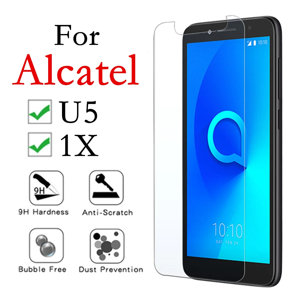 Защитное стекло для alcatel u5 защитная пленка 1x закаленное стекло u 5 1 x tremp x1 5u защитная пленка 9h