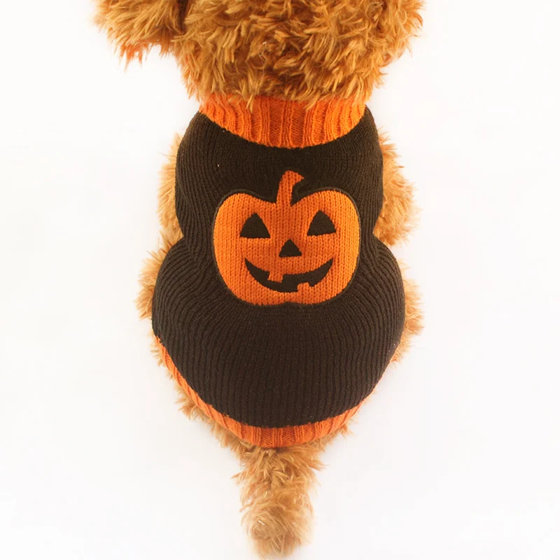 armi store halloween pumpkin pattern dog sweater knitted sweaters for dogs 6091012 puppy autumn winter clothing supplies - Halloween Supply Store armi store halloween pumpkin pattern dog sweater knitted sweaters for dogs 6091012 puppy autumn winter clothing supplies - Halloween Supply Store