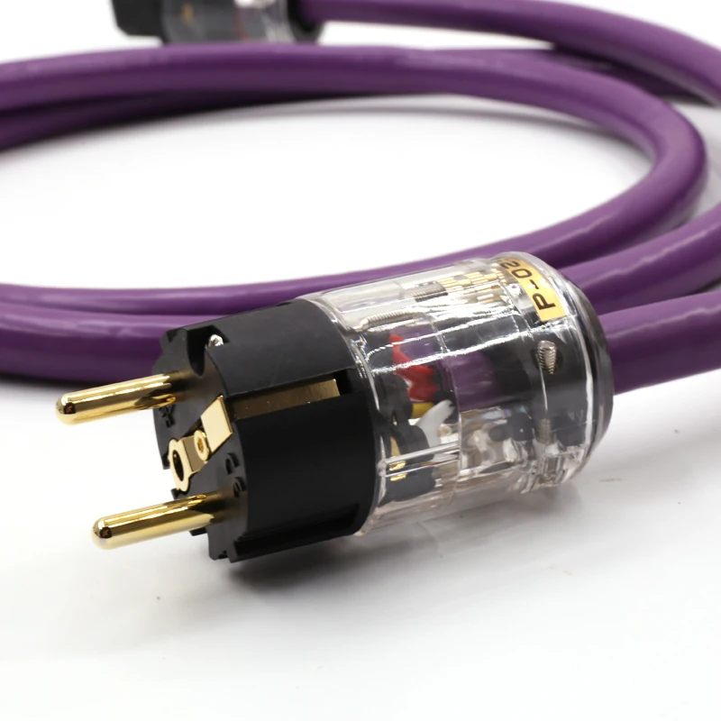 Preffair D507 OCC Hifi аудио P 029E штепсельная вилка европейского стандарта C 029 IEC гнездовой