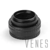 M42 to M42 Mount Lens Adjustable Focusing Helicoid 17-31mm Macro Tube Adapter - 17mm to 31mm