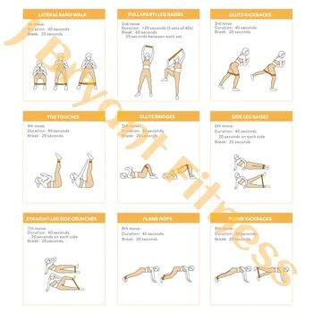 Latex Fitness Resistance Band 6