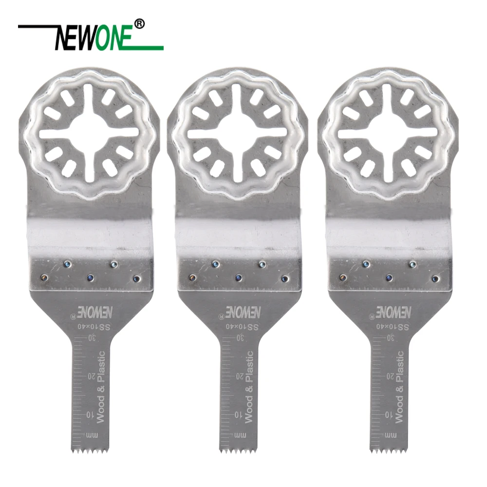 NEWONE Starlock 10mm Stainless Steel Saw Blades fit Power Oscillating
