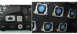 Черный ключ и внутренний кронштейн для Samsung NP R467 R470 R463 R465 R428 R429 R430 R439 R423 R425 Замена клавиатура клавиши